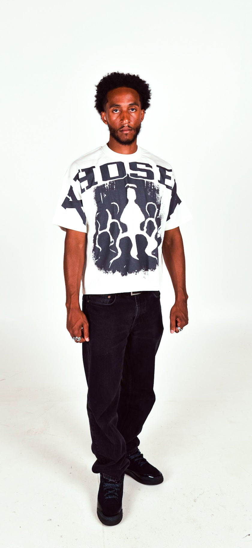 WHITE XHOSEN TEE-SHIRT